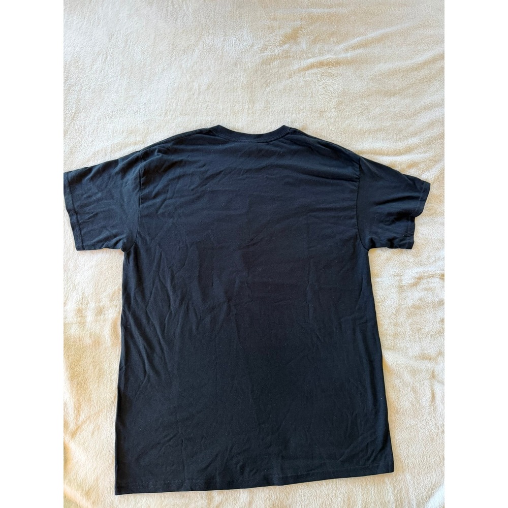 Gildan Puerto Rico Graphic T-Shirt Black Mens Large Flag Hibiscus Coqui Frog